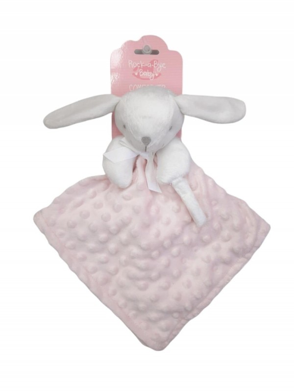 Doudou Gift Set Pink Rabbit coffret cadeau pour bébé